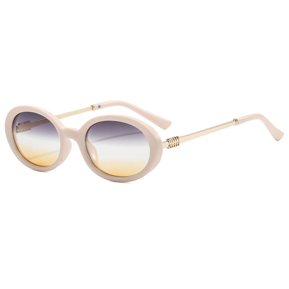Small Frame Sunglasses, Women's Cat-eye Oval Sunglasses, UV Protection