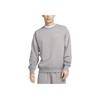 Nike Felpa a maniche lunghe girocollo a vestibilità ampia monocolore Solo Swoosh Uomo top Teal-Grigio DX0812-029