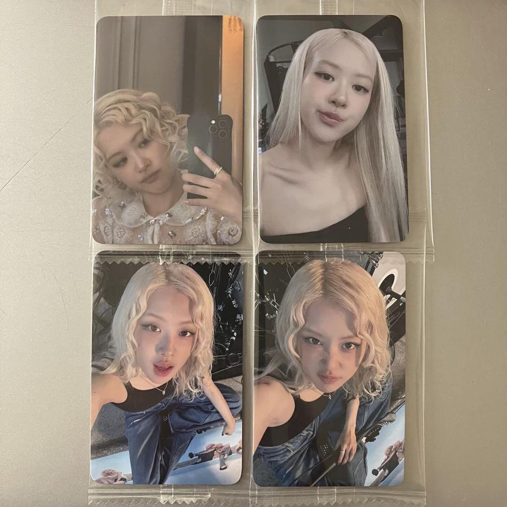 [USED] BLACKPINK Rosé rosie ktown4u Pre-order Bonus + Signing Event Bonus