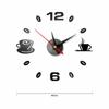 3D Wall Stickers Type Clock DIY Removable Art Decal Sticker Home Living Room Decoration