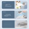 3-in-1 pet spray massage comb, one button cat and dog hair removal comb, UV antibacterial pet mite removal and hair removal tool