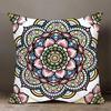 Home Decor Colorful Mandala Patterned Decorative Pillow Covers Pattern Cushion Cover Suitable For Sofa Bedroom Car Pillow Cover