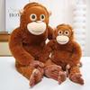 Newest Simulated Cuddle Gorilla Doll Kawaii Stuffed Plush Toy Figure Doll Cartoon Anime Cute Kids Birthday Holiday Gift Doll