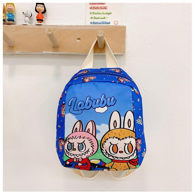 

Очаровательный мини-мультяшный рюкзак для детей со стильным дизайном и легким материалом нейлон светло-синий
