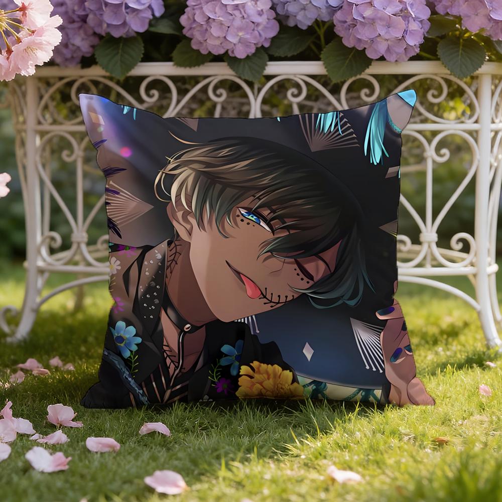 Anime Hra O-obey me Povlak na polštář Domov & Auto Dvouscénový povlak na polštář: Oboustranné pro prémiové pohodlí