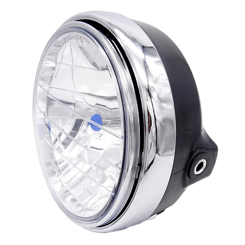 1 Pcs Motorcycle 12V Headlight Motorbike Halogen Headlamp Running Light Fit For Honda CB400 CB500 Hornet 600 900 VTEC VTR250
