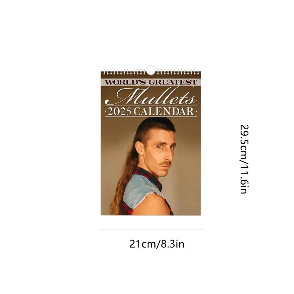 

2025 Mullet Calendar Hair Stylist The World s Greatest Mullets Calendar For Family Whole Year Daily Planner Xmas new year Gifts
