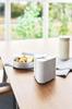 Yamazaki Tower Tower Airtight Rice Ball Set of W x D x H and Freezer 10470 Valve-Equipped Case, 2, White, 10.6cm 9.8cm 10.3cm (2 Tiers), Microwave,