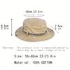 1 ks Sluneční klobouk Boonie Klobouk Washed Bucket Hat Skládací Outdoorový Klobouk na Rybaření Lov s Popruhem Nastavitelný Podbradní Pásek pro Muže a Ženy
