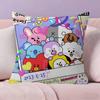 Pillowcase Toon Gift Cushion Cover Bedroom Home Sofa Chair Seat Decor Pillow Case Cute Cartoon Characters B-B-Bt-21