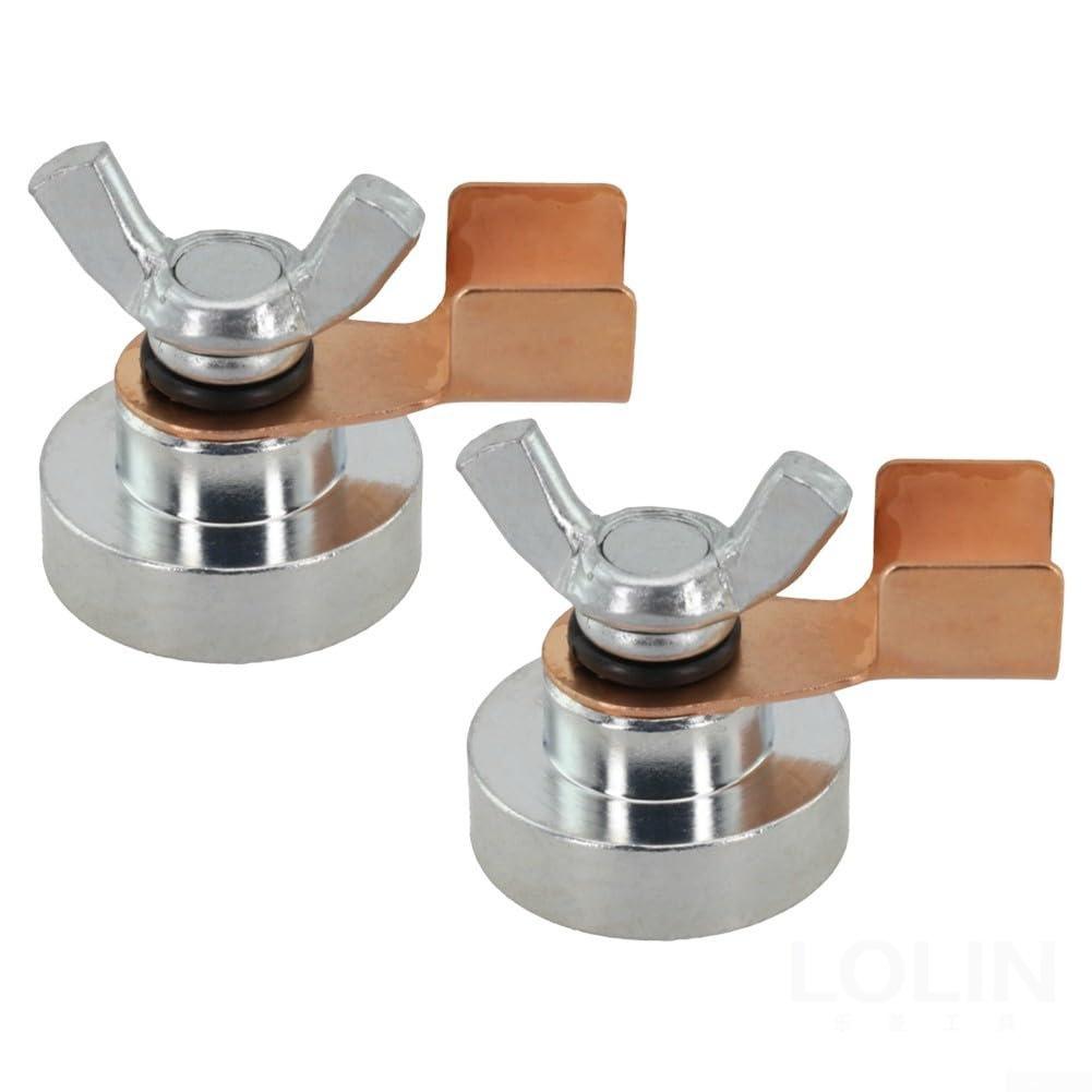 Large Burn-Resistant Magnetic Grounding Clamp for Welding Machines