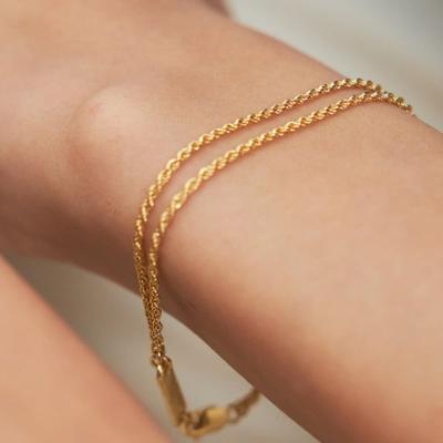 Pulseira de Corrente Dupla BAEK WOL