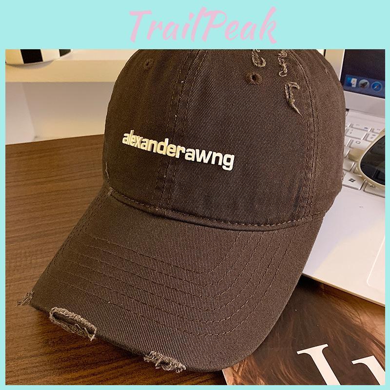 Baseball Adjustable Cap For Adults With Distressed Look For Seasonal Wear