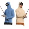 Shabate Men's Quick-Dry Ice Silk Fishing Shirt with Face Mask