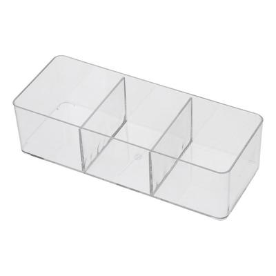 Acrylic Tea Bag Organizer Sinewy 22*8.5*5.5 CM Transparent Kitchen Pantry Cabinet Sort and Organize Storage Shelves Cabinet