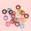 Yogodlns 10Pcs/Lot 16 Colors Metal O Ring Clasp Openable Round Carabiner Keychain Clips Hook Dog Chain DIY Jewelry Buckle Connector Bags Accessories