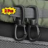 360 Rotating Double Carabiner Outdoor Swivels Clip Portable S Chain Hook Camping Double Hook Backpacks Keychains Carabiner