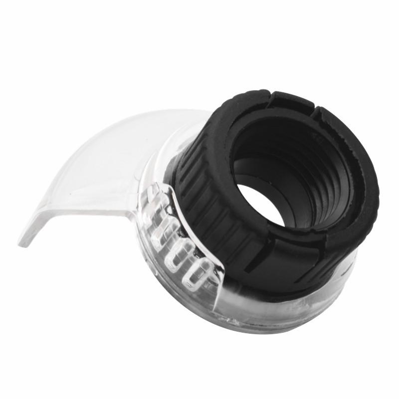 Small Transparent Protective Cover for Electric Grinder and Jade Carving Machine - Dustproof & Splash-proof Safety Shield