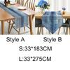 Reusable Linen Table Runner Vintage Table Cloth Home Decoration Table Cover  Table Decor