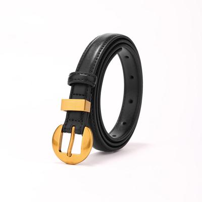 Korean Style Women's Belt: Casual, Elegant Pin Buckle, Versatile for Jeans and Students