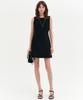 Lugkaeseuteu Erica Summer Wool Classic Mini Dress_Black