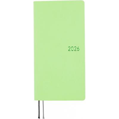 Hobonichi 2026 Weeks Smooth Melon Sorbet January Start Weekly Left Slim Vertical