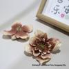 Golden Thread Flying Swallow Fabric Flowers for DIY Home, Cake Décor & Hair Accessories