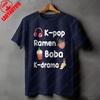 Kpop RaUnisex Boba Kdrama TShirt Kpop Lover cotton Shirt Asian Culture Tees Cute Aesthetic Unisex TShirt K Drama Enthusiast Tee