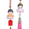 Chinese Style Mini Buddha Statues Cute Cartoon Buddha Figures  Car Interior Decoration