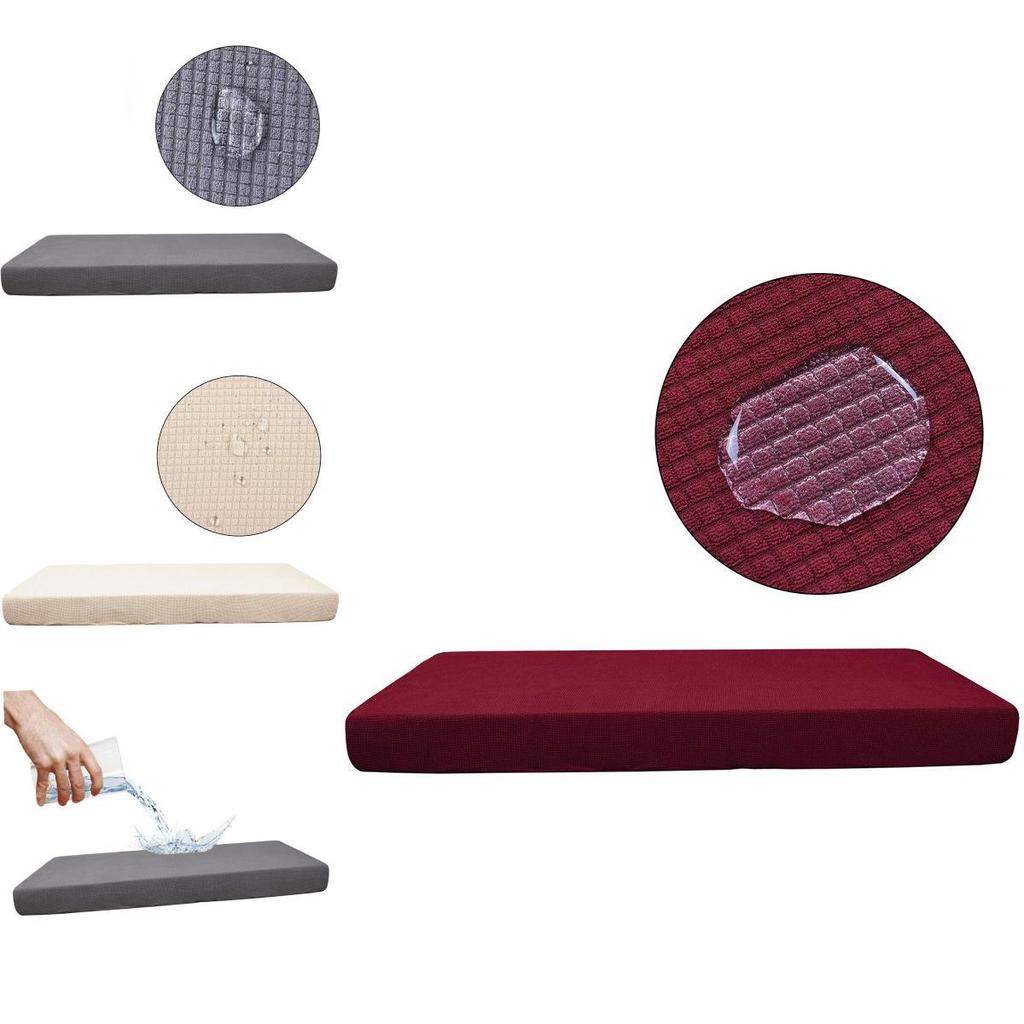 Waterproof Sofa Seat Cushion Cover Stretchy And Soft Material Choose From 13 Colors