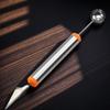 Watermelon Slicer Cutter Tool Fruit Vegetable Carving Knife Ice Cream Scoop Kitchen Gadget for Cold Dishes Salad Making
