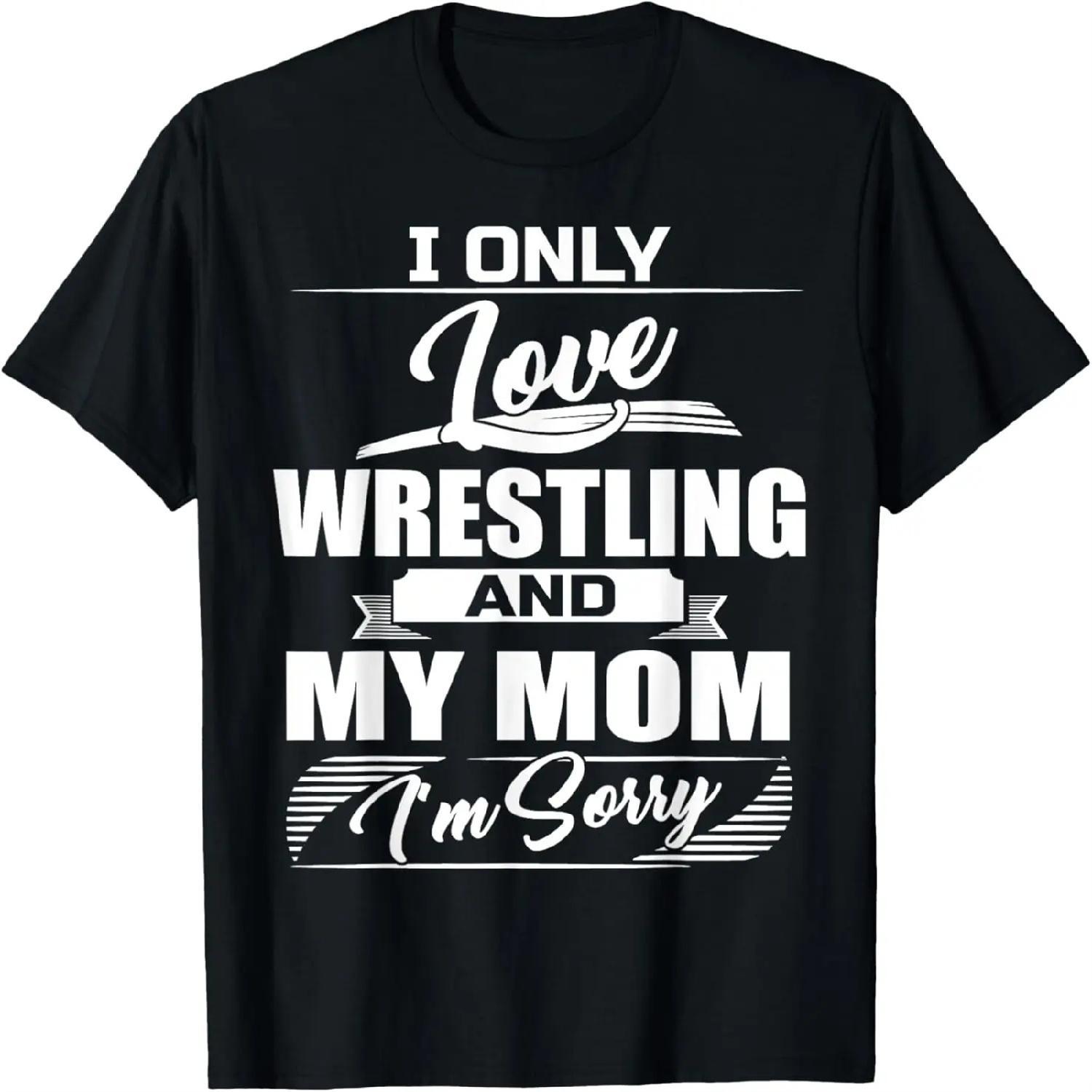 Потрогай меня, и твой первый урок борьбы будет бесплатным. Футболка для борьбы S