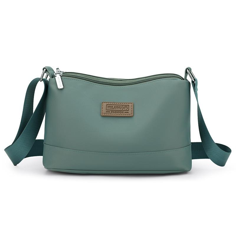 

Casual shoulder bag spring new large capacity women s casual bag light nylon bag multi-layer medium women s bag