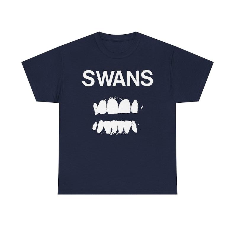 New 2026 Swans American Laboratory Rock Band 3D Printed Neutral Tshirt Shirt Retro Street Harajuku Top Mens Clothing