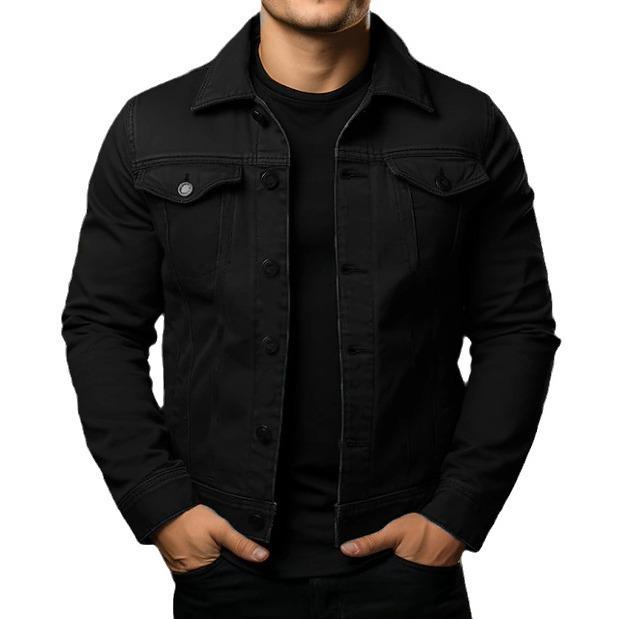 Winddichte Casual Jas voor Mannen - Warme Kraag Streetwear voor Herfst/Winter