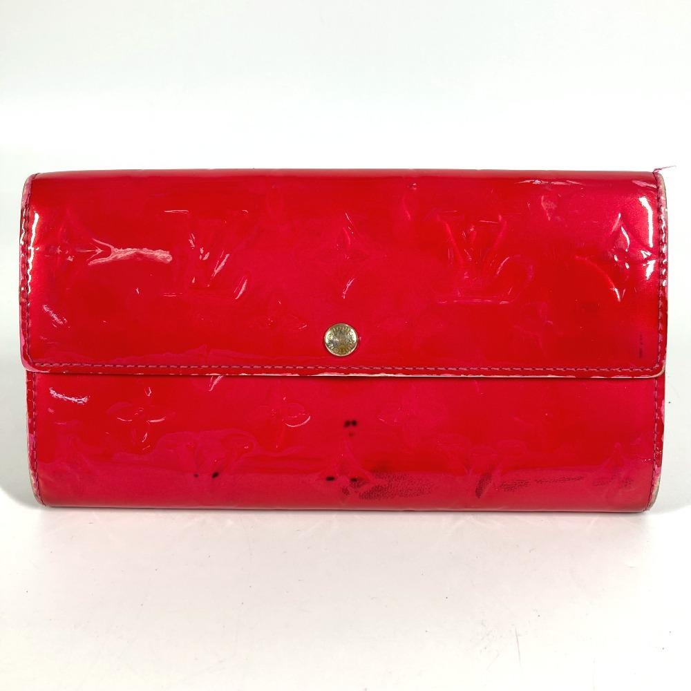 Louis Vuitton M93633 MonogramVernis Portefeuille Sarah bifold Long Wallet