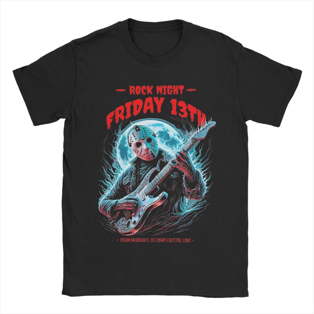 Jason Voorhees Friday 13th  T Shirt friday 13th Pure Cotton Clothing Funny Short Sleeve Round Neck Tees 4XL 5XL 6XL T-Shirt