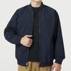 Timberland Solid Color Outdoor Casual Windproof Water-Repellent Stand Collar Jacket Men Jackets Navy-Blue A6R87-433