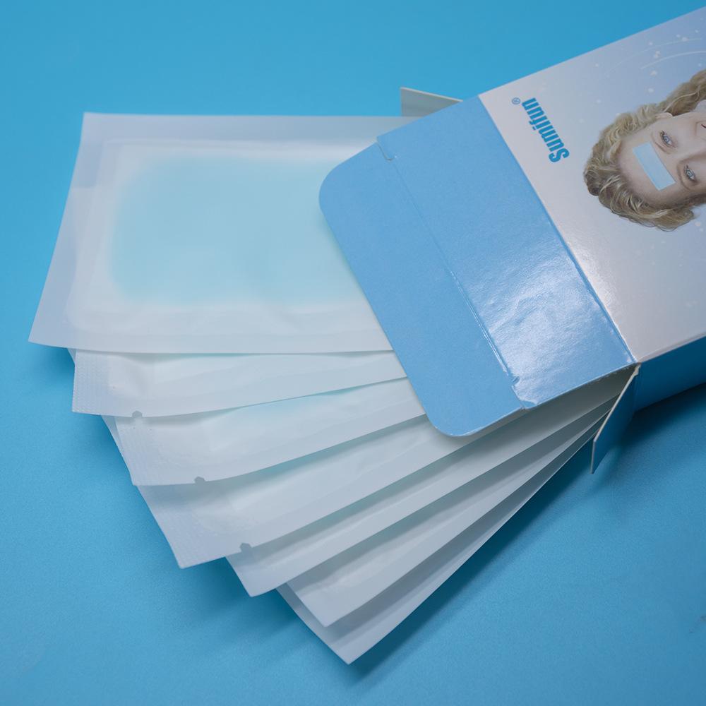 Sumifun 7 Stück/Karton Blattpackung Anti-Fieber-Patch für Kinder, schnelles Kühlpflaster, Gesundheitspflaster