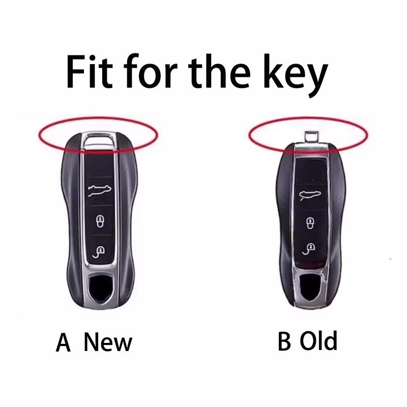Pink Diamond Tpu 3 Button For Porsche Panamera Spyder Carrera Macan Boxster Cayman Cayenne 911 970 981 991 Car Key Case Cover