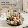 Multifunctional Rotating Spice & Cosmetics Organizer