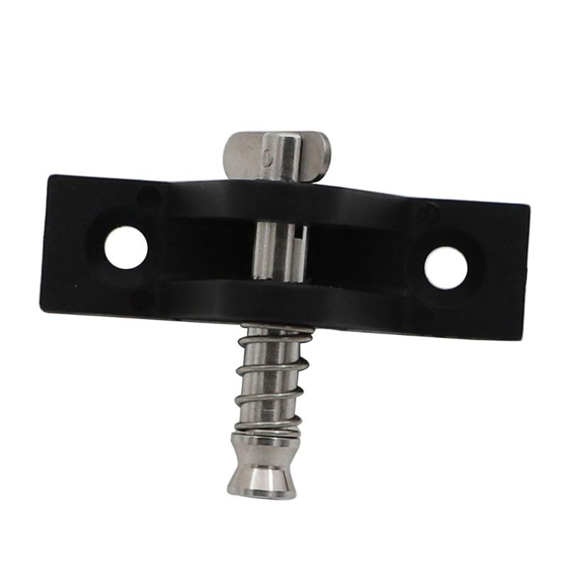 Boat Shade Top Mounting Bracket Bimini Top Deck Hinge with Quick Release Pin and Screws for Marine Awning Repair