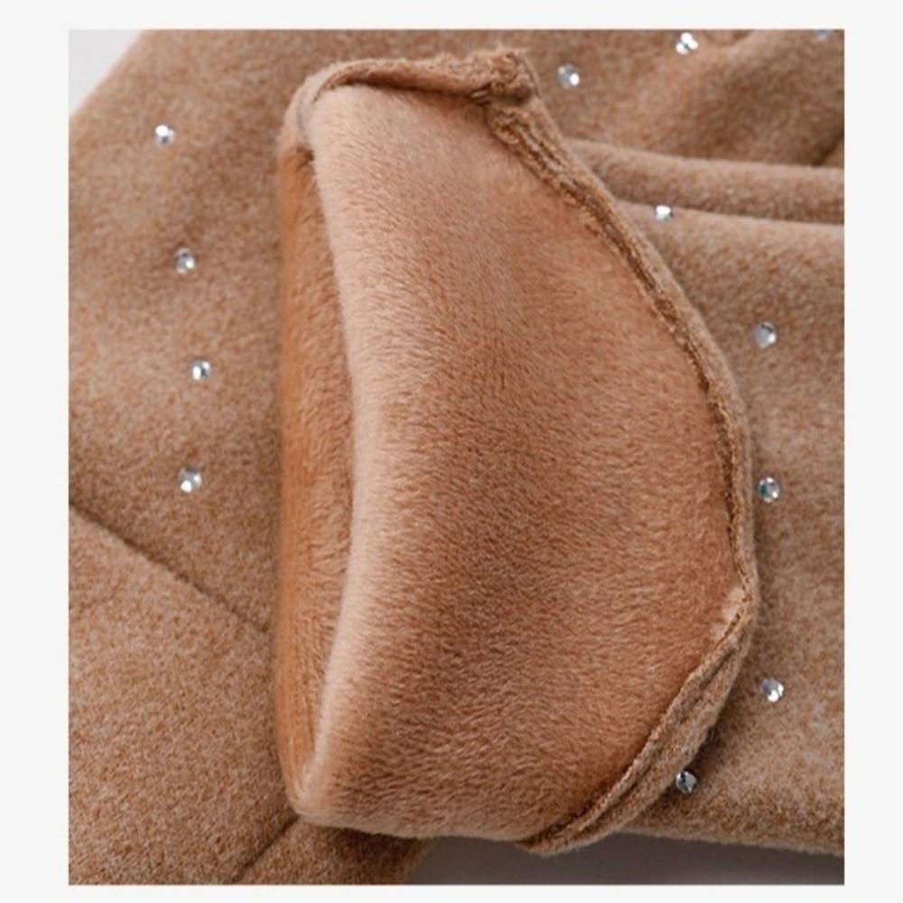 Fleece Lined Winter Gloves Touchscreen Women's Gloves Fashion Cycling Gloves Winter