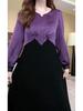 2025 Spring High-End Silk-Like Loose Plus Size Slimming Dress for Women