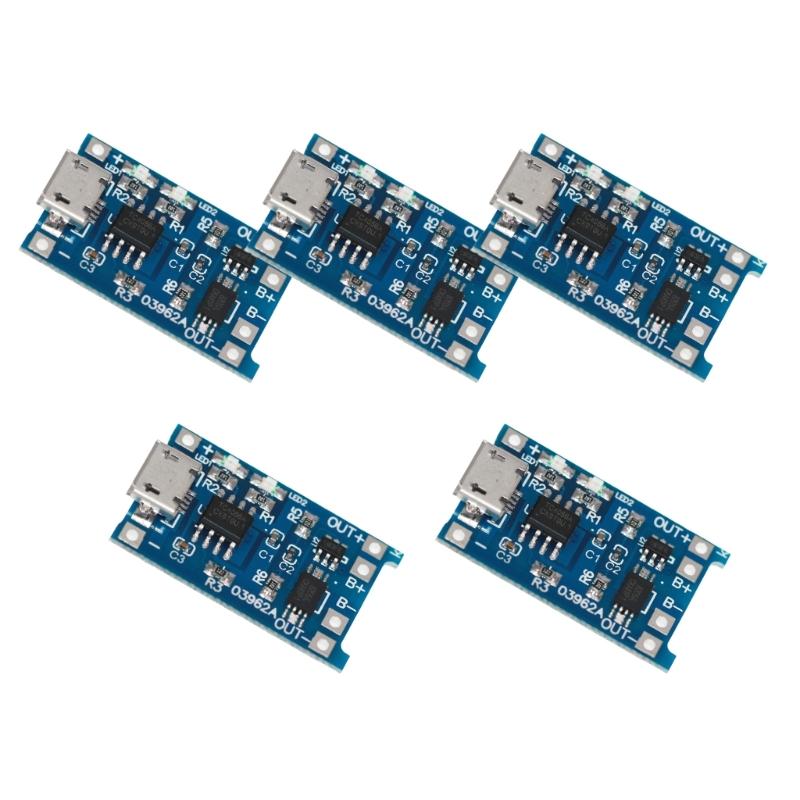 18650Lithium Battery Charging Board Support Type C/MicroUSB,Feature Overcharge,Overdischarge,Short Circuits Protections