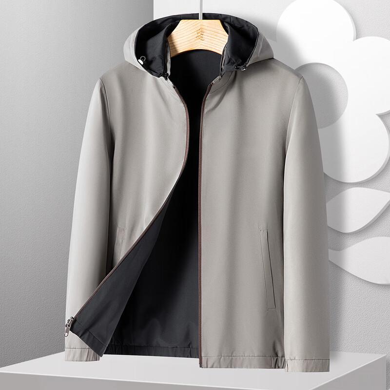 MONTAGUT Men's Detachable Hood Waterproof Breathable Jacket