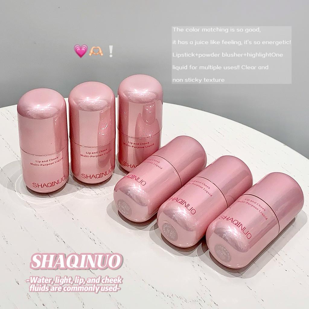 SHAQINUO Lip and Cheek Multi-Purpose Liquid Lip Gloss