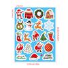 160Pcs Holiday Stickers Christmas Theme Stickers for Kids  Christmas Ornament Stickers Bulk Pack Party Gifts for Adults Party