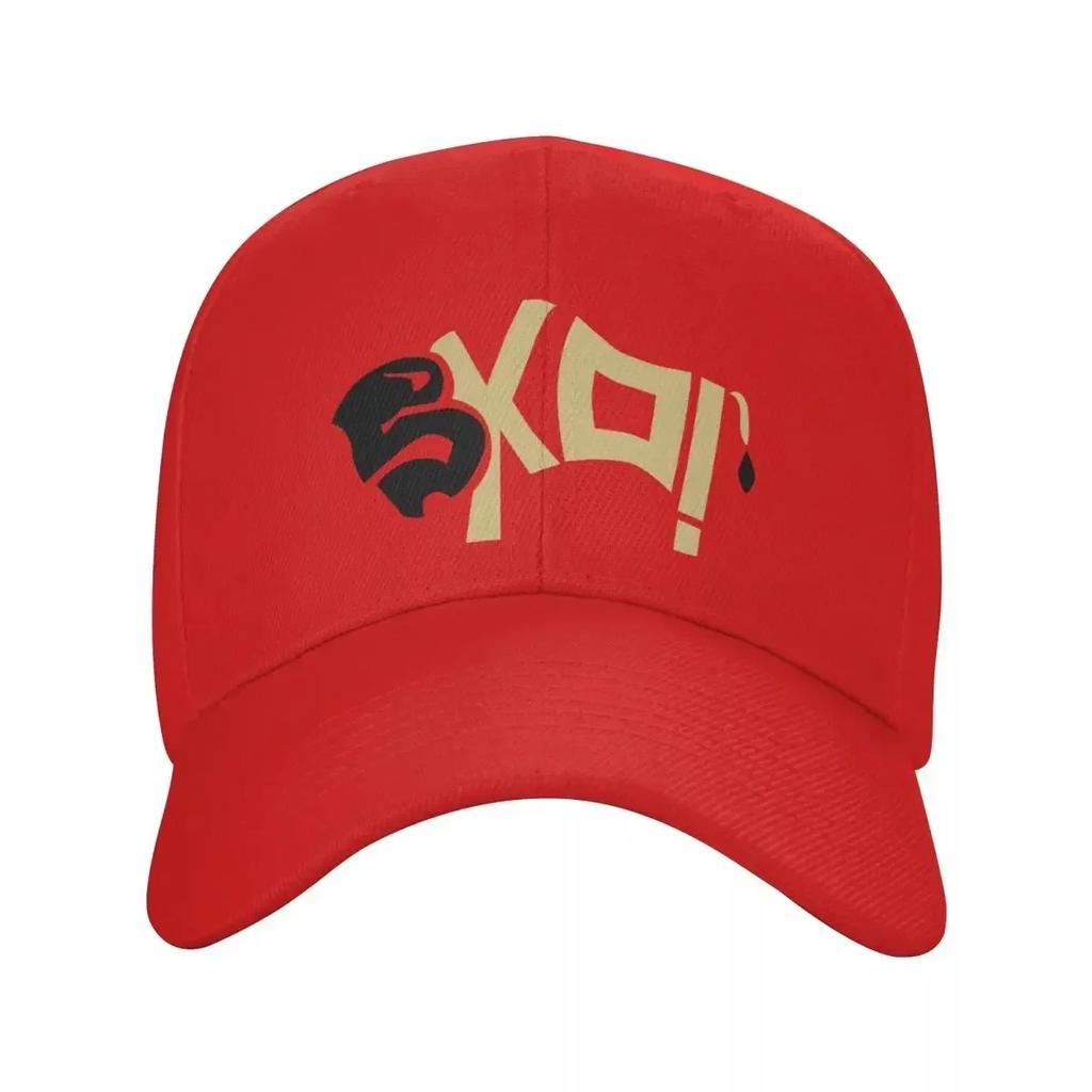 Sko Buffs Design Schwarz Und Gold Baseballkappe Luxushut Wild Ballkappe Herren Damen