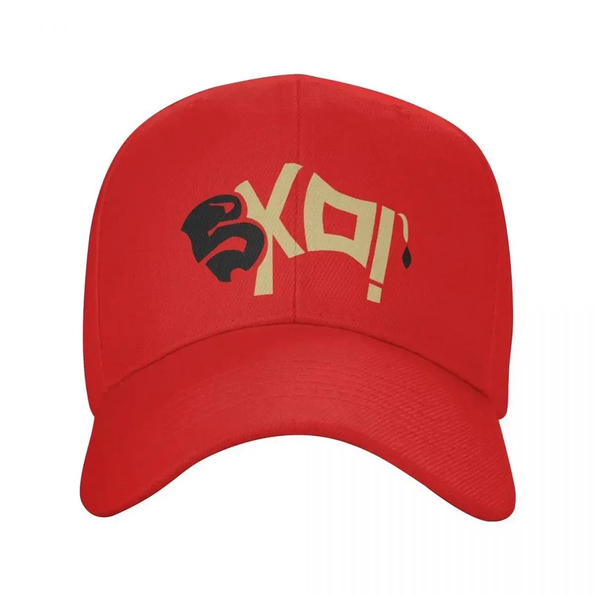 Кепка Sko Buffs Дизайн Черный и Золотой Бейсболка Роскошная Шляпа Дикая Бейсболка Мужская Женская